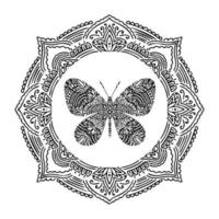 Graphic frame round traditional mandala abstract  isolated in white background.Boho indian shape.Ethnic oriental style vector