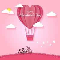 Valentines day background vector