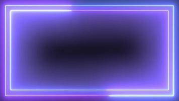 línea de marco púrpura