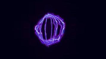 cercle électrique violet
