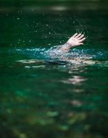 Hand of Someone Drowning and in Need of Help photo