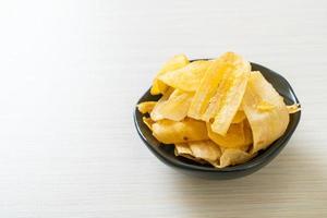 Banana Chips - fried or baked sliced banana photo