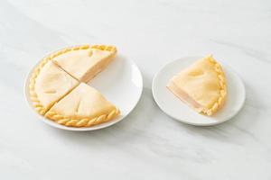 Toddy palm pies on plate photo