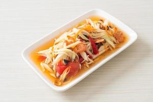 Som Tum - Spicy papaya salad photo