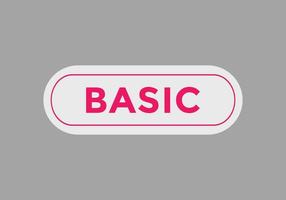 basic text button web button sign icon label vector