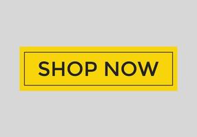 shop now text web buttons icon label ecommerce web button shop or buy vector