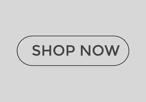 shop now text web buttons icon label ecommerce web button shop or buy vector