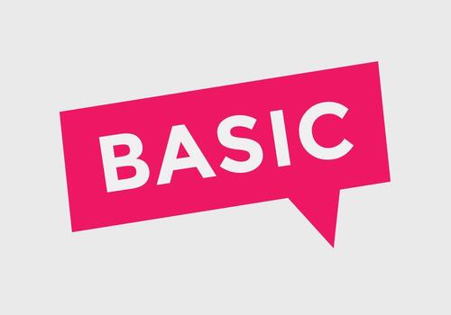 basic text button web button sign icon label vector