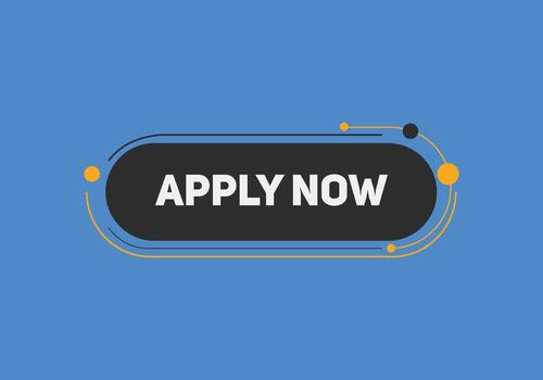 apply now text web template web button sign icon label vector