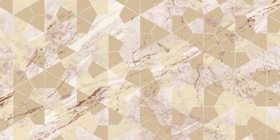 Geometric background with pastel color and marble texture vector