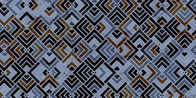 Geometric pattern dark blue background vector