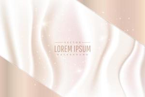 Luxury background with satin silky cloth smooth texture vector