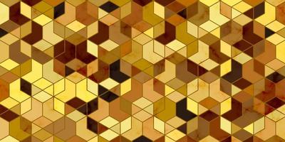 Geometric pattern luxury golden background vector