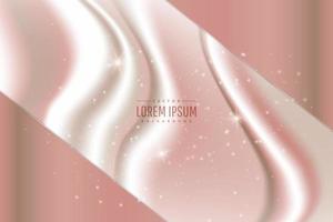 Luxury background with satin silky cloth smooth texture vector