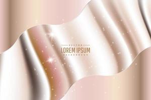 Luxury background with satin silky cloth smooth texture vector
