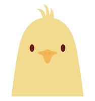 nice baby chick vector