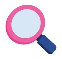 pink loupe design vector