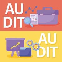 pretty audit design vector