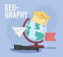 nice geography design vector