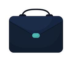 blue briefcase illustration vector