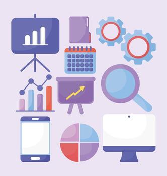 diez elementos de auditoría vector