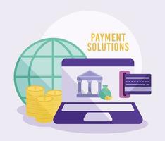 payment solutions cartel vector