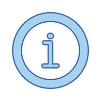info button design vector