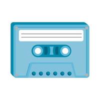 cassette nineties retro isolated icon vector