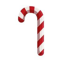 sweet cane christmas isolated icon vector