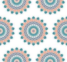 Mandala Seamless Pattern vector