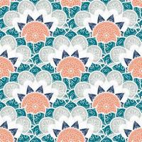 Mandala Seamless Pattern vector