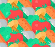 Fresh Vegetable Salad vector