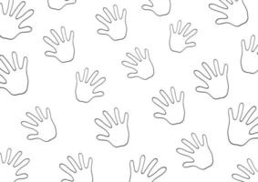 palm background on white background vector