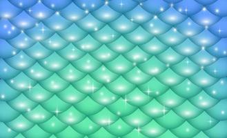 Colored mermaid scales, fish scales. Fantasy background in sparkling stars for design.