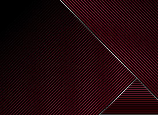 Abstract striped red lines pattern overlay on black background and texture. Geometric creative and Inspiration design.