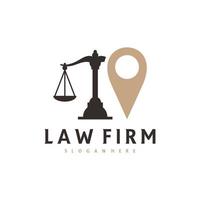 Justice point logo vector template, Creative Law Firm logo design concepts