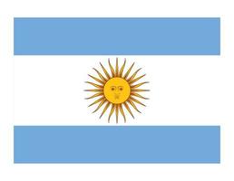argentina country flag vector