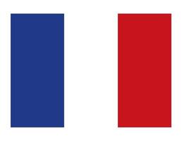 bandera de francia vector