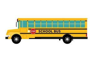 school bus car vector