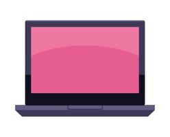 laptop computer portable vector