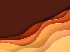 Abstract vector background of color layers