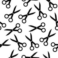 Scissors Icon Seamless Background Pattern vector