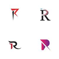 Letter R Logo Template vector icon design