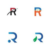 Letter R Logo Template vector icon design