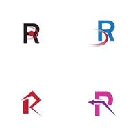 Letter R Logo Template vector icon design