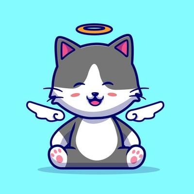 I just found the cutest slime cat gif