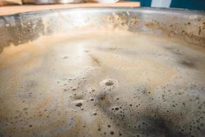 Homebrewing Mash Tun Close-up photo