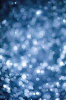 Abstract Blurry Snowflakes Bokeh Overlay Filter Effect photo