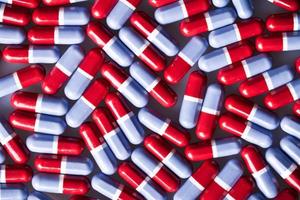 Red and blue tablets