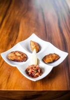 Traditional Portuguese Food on a Table photo